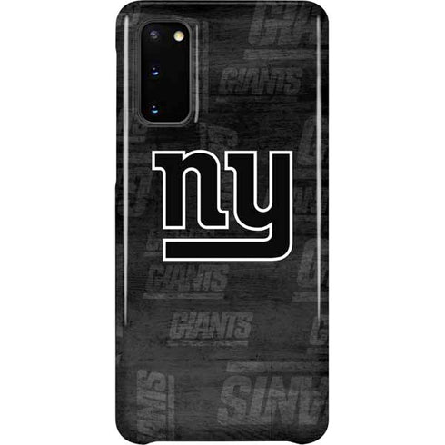 NFL New York Giants Black & White Galaxy S20 Lite Case