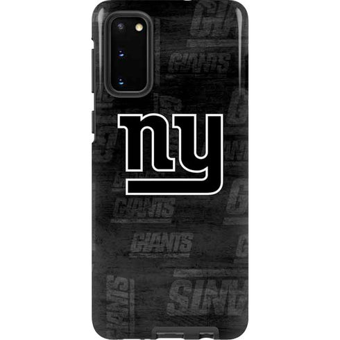 NFL New York Giants Black & White Galaxy S20 Pro Case