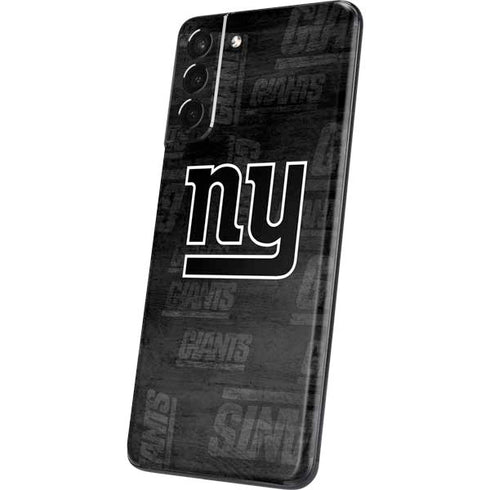 NFL New York Giants Black & White Galaxy S21 5G Skin