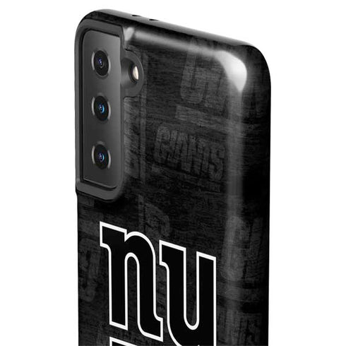 NFL New York Giants Black & White Galaxy S21 FE Pro Case