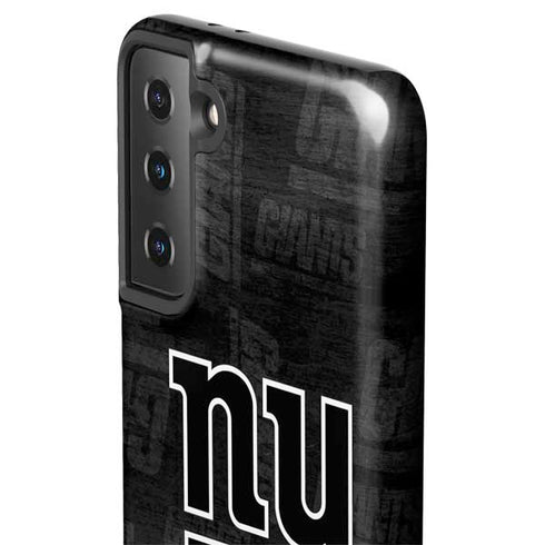 NFL New York Giants Black & White Galaxy S21 Plus 5G Pro Case