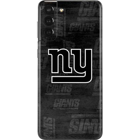 NFL New York Giants Black & White Galaxy S21 Plus 5G Skin