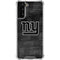 NFL New York Giants Black & White Galaxy S22 Plus Clear Case