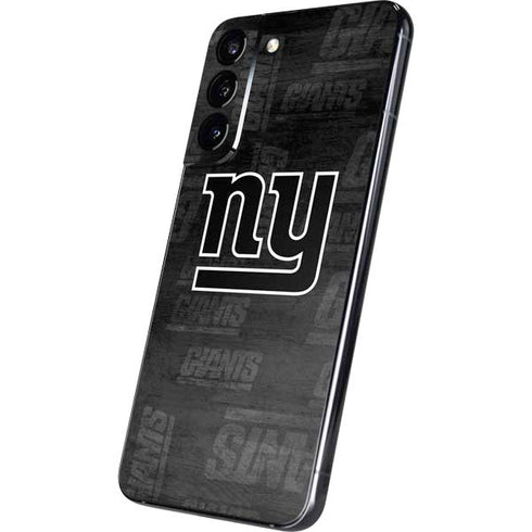 NFL New York Giants Black & White Galaxy S22 Plus Skin