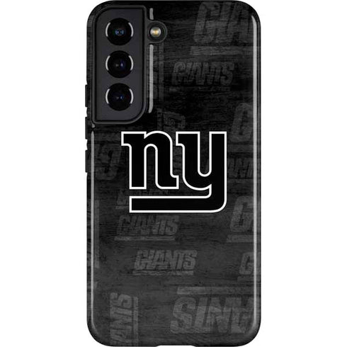 NFL New York Giants Black & White Galaxy S22 Pro Case