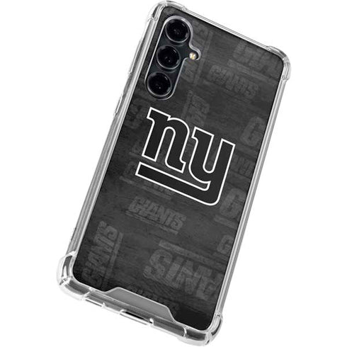 NFL New York Giants Black & White Galaxy S23 FE Clear Case