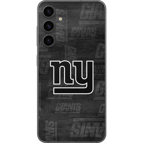 NFL New York Giants Black & White Galaxy S23 FE Skin