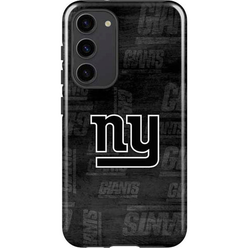 NFL New York Giants Black & White Galaxy S23 Plus Pro Case
