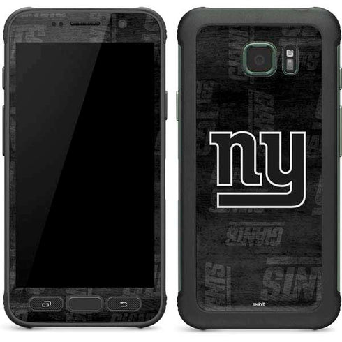 NFL New York Giants Black & White Galaxy S7 Active Skin