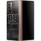 NFL New York Giants Black & White Galaxy Z Fold2 5G Skin