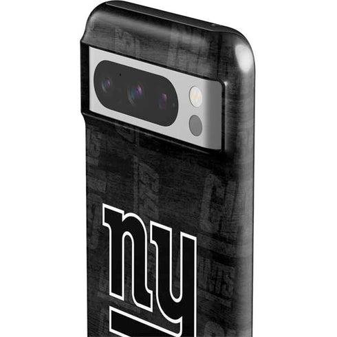 NFL New York Giants Black & White Google Pixel 8 Pro Impact Case