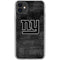 NFL New York Giants Black & White iPhone 11 Clear Case