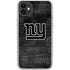 NFL New York Giants Black & White iPhone 11 Clear Case