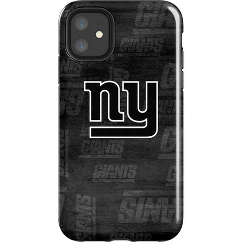 NFL New York Giants Black & White iPhone 11 Impact Case
