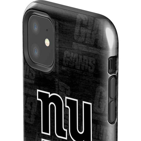 NFL New York Giants Black & White iPhone 11 Impact Case