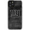 NFL New York Giants Black & White iPhone 11 Pro Clear Case