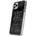 NFL New York Giants Black & White iPhone 11 Pro Clear Case