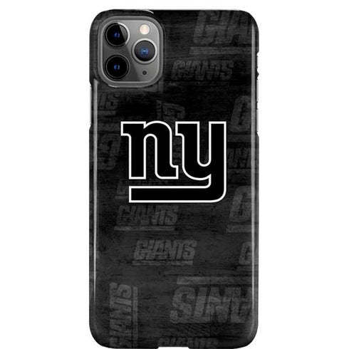 NFL New York Giants Black & White iPhone 11 Pro Max Lite Case