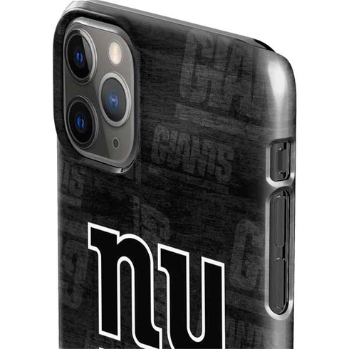 NFL New York Giants Black & White iPhone 11 Pro Max Lite Case