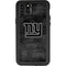 NFL New York Giants Black & White iPhone 11 Pro Max Waterproof Case