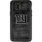 NFL New York Giants Black & White iPhone 11 Pro Waterproof Case