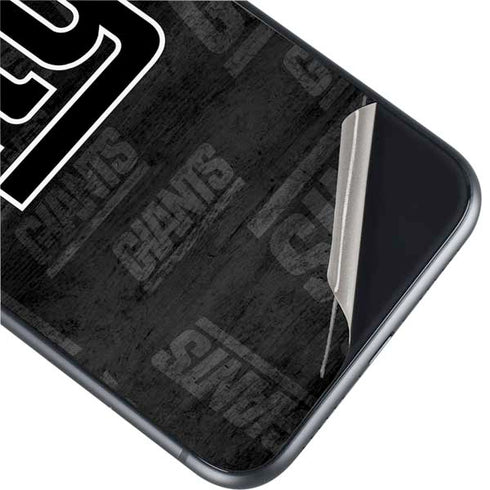 NFL New York Giants Black & White iPhone 11 Skin