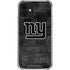 NFL New York Giants Black & White iPhone 12 Clear Case