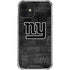 NFL New York Giants Black & White iPhone 12 Mini Clear Case