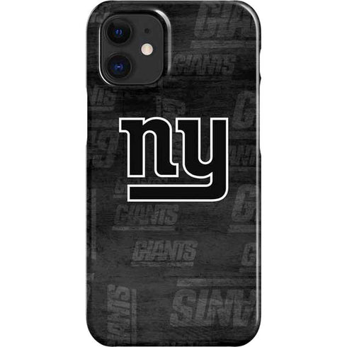 NFL New York Giants Black & White iPhone 12 Mini Lite Case