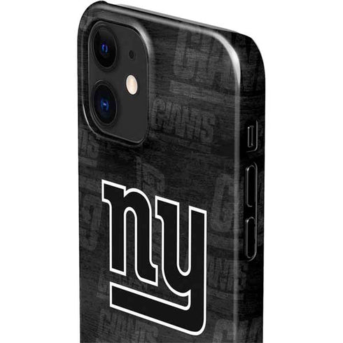 NFL New York Giants Black & White iPhone 12 Mini Lite Case