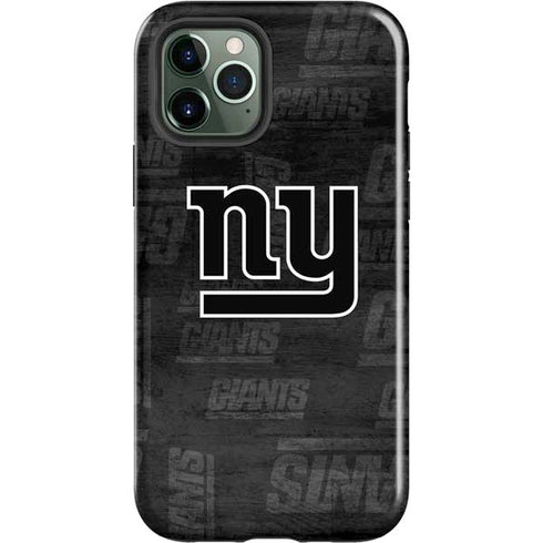NFL New York Giants Black & White iPhone 12 Pro Impact Case
