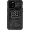 NFL New York Giants Black & White iPhone 12 Pro Max Waterproof Case
