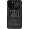 NFL New York Giants Black & White iPhone 12 Pro Waterproof Case
