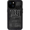 NFL New York Giants Black & White iPhone 13 Mini Waterproof Case