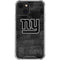 NFL New York Giants Black & White iPhone 14 Clear Case