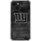 NFL New York Giants Black & White iPhone 14 Plus Clear Case