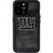 NFL New York Giants Black & White iPhone 14 Pro Max Waterproof Case