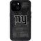 NFL New York Giants Black & White iPhone 15 Waterproof Case