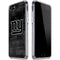 NFL New York Giants Black & White iPhone SE (2nd & 3rd Gen) Clear Case