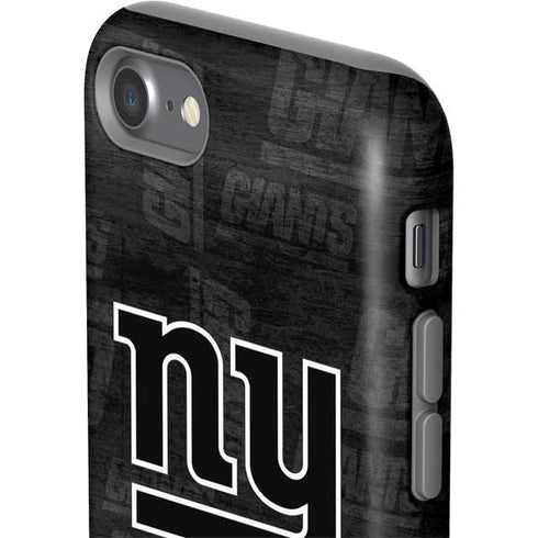 NFL New York Giants Black & White iPhone SE (2nd & 3rd Gen) Pro Case