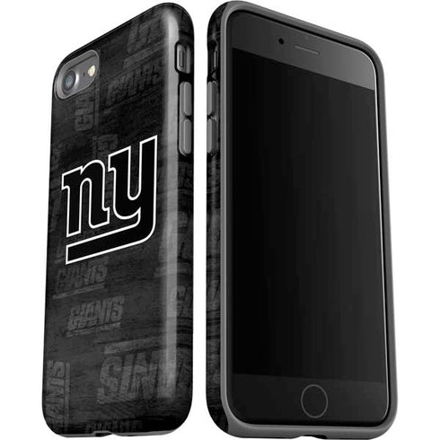 NFL New York Giants Black & White iPhone SE (2nd & 3rd Gen) Pro Case