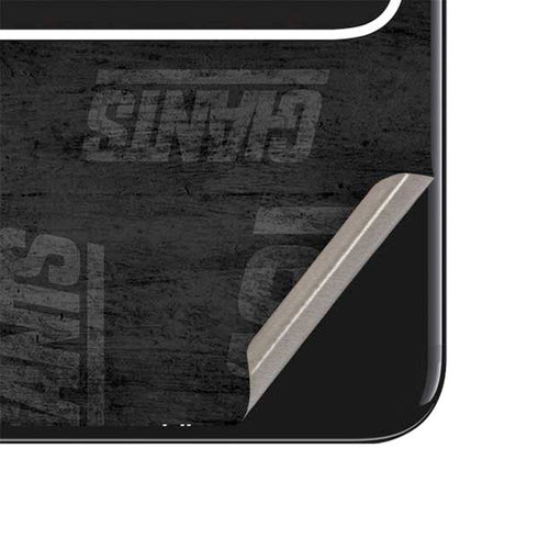 NFL New York Giants Black & White iPhone SE (2nd & 3rd Gen) Skin