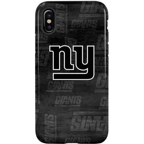 NFL New York Giants Black & White iPhone X Pro Case