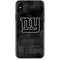 NFL New York Giants Black & White iPhone X Skin