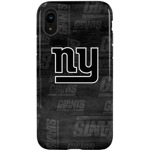 NFL New York Giants Black & White iPhone XR Pro Case