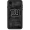 NFL New York Giants Black & White iPhone XR Waterproof Case