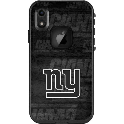 NFL New York Giants Black & White LifeProof Fre iPhone Skin