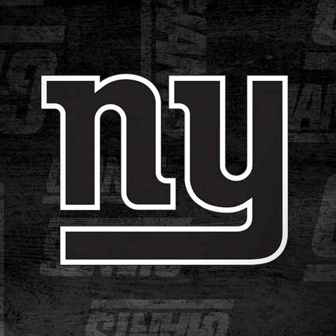 NFL New York Giants Black & White Moto G6 Skin