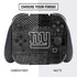 NFL New York Giants Black & White Nintendo Switch Bundle Skin