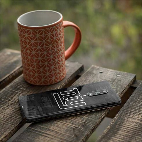 NFL New York Giants Black & White OnePlus 7 Pro Skin